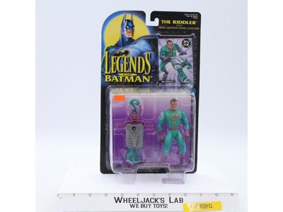 The Riddler Legends of Batman Kenner 1995 Action Figure NEW MOSC SEALED