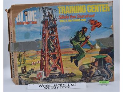 Training Center With Box G.I. Joe Adventure Team Hasbro 1973 Playset Vintage