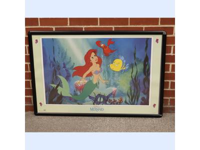 The Little Mermaid Poster 35" X 23" #1670 Walt Disney Company Movie