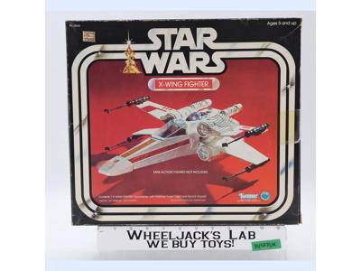 X-Wing Fighter WORKS 100% Complete W/Box & INSERT TRAY Star Wars 1977 Kenner