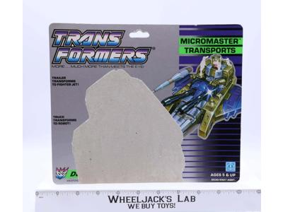 Roughstuff Cardback 1988 Vintage Hasbro G1 Transformers Action Figure