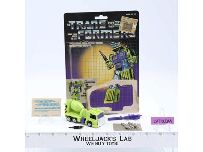 Mixmaster 100% Complete W/CARDBACK & BUBBLE 1985 Vintage G1 Transformers Figure
