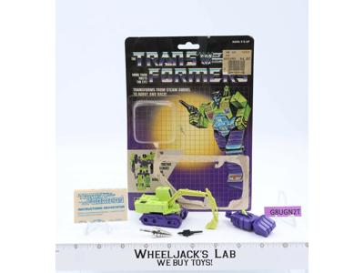 Scavenger 100% Complete W/CARDBACK & BUBBLE 1985 Vintage G1 Transformers Figure