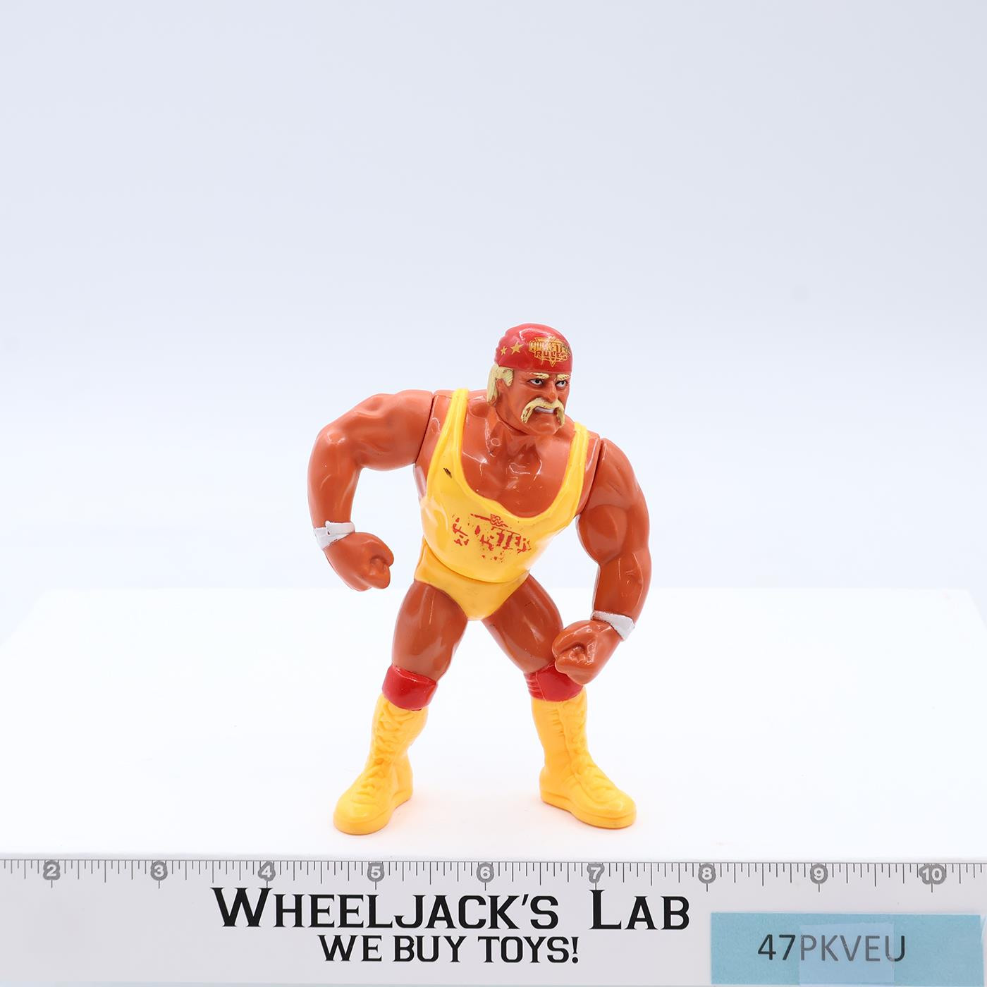 Hulk Hogan W/CARDBACK 1991 WWF Wrestling Hasbro Action Figures