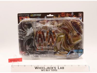 KM-SP01 Godzilla vs King Ghidorah Microman 2004 Takara Figure Set NEW MISP