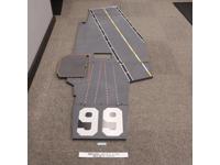 Full Flight Deck GRAY USS Flagg Aircraft Carrier 1985 Vintage GI Joe