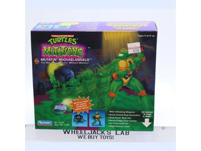 Mutatin' Michaelangelo Teenage Mutant Ninja Turtles 1992 Playmates NEW MIB