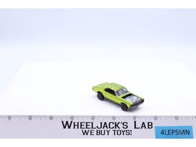 Custom Cougar Antifreeze Hot Wheels 1967 1968 Mattel Redline Vintage RL