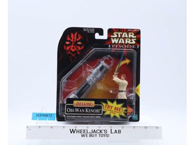 Obi-Wan Kenobi Star Wars Episode 1 1998 Hasbro Action Figure NEW MOSC SEALED