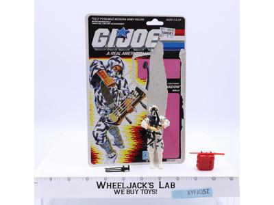 Storm Shadow V2 100% Complete W/ Uncut 34 Cardback 1988 GI Joe ARAH Vintage