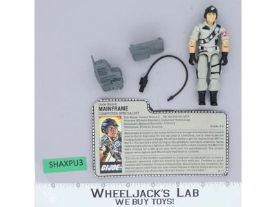 Mainframe V1 100% Complete G.I. Joe 1986 Hasbro Vintage Action Figure
