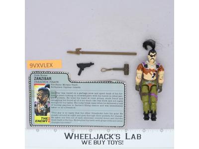 Zanzibar V1 100% Complete G.I. Joe 1987 Hasbro Vintage Action Figure