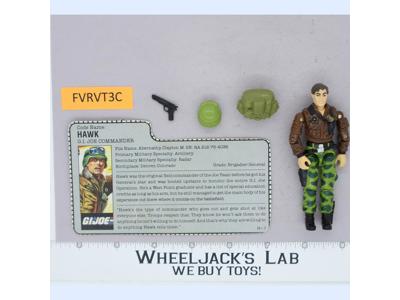 Hawk V2 100% Complete G.I. Joe 1986 Hasbro Vintage Action Figure