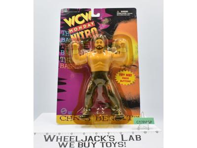 Chris Benoit WCW Monday Nitro Collectable Wrestlers MOSC Original Toymakers 1997