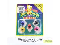 Official Power Rings Mighty Morphin Power Rangers 1993 Saban Vintage NEW SEALED