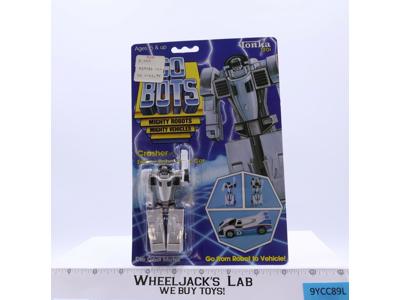 Crasher Enemy Robot Race Car Gobots 1984 Tonka Action Figure NEW MOSC SEALED