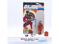 Barbecue V1 Complete 36 Cardback G.I. Joe 1985 Hasbro Vintage Action Figure
