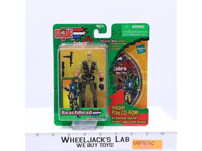 Beachhead W/Mission Disc GI Joe Spytroops 2003 Hasbro NEW MOSC SEALED