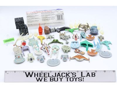 Star Trek LOT Micro Machines 1994 Vintage PLUS Star Wars Battlestar Galactica