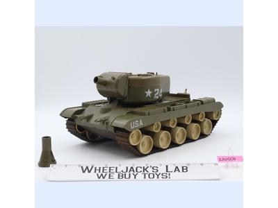 Battery Operated U.S. Army Bulldog Tank 1960s Remco Vtg Action Figure Vehicle