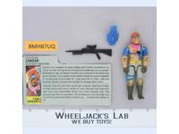 Zandar V1 100% Complete G.I. Joe 1986 Hasbro Vintage Action Figure