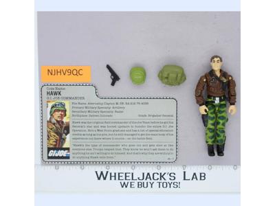 Hawk V2 100% Complete G.I. Joe 1986 Hasbro Vintage Action Figure