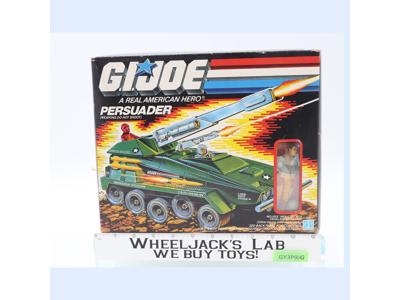 Persuader W/ Back-Stop GI Joe 1987 Hasbro Action Figure Vehicle NEW SEALED