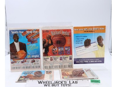 Lot of Michael Jordan Ball Park Hot Dogs & Wheaties Coupons 1998-1999