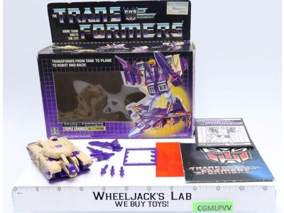 Blitzwing 100% Complete W/BOX 1985 Vintage G1 Transformers Hasbro Action Figure