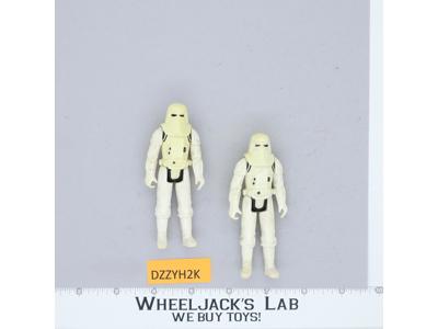 Lot of 2 Imperial Stormtroopers Snowtroopers Hoth Star Wars ESB 1980 Kenner