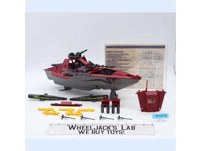 Cobra Moray Hydrofoil G.I. Joe 1985 Hasbro Vintage Action Figure Vehicle