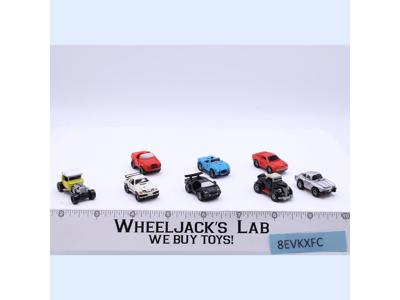 Lot of 8 Micro Machines Vehicles Cars 1980's Vintage Galoob OPENING DOORS
