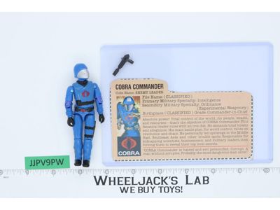 Cobra Commander V1.5 100% Complete G.I. Joe 1983 Hasbro Vintage Action Figure