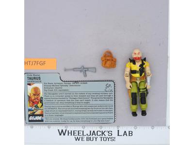Taurus V1 100% Complete G.I. Joe 1987 Hasbro Vintage Action Figure