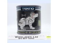 Tekno The Robotic Puppy Dog SILVER 2000 Manley Toy Quest NEW MISP SEALED