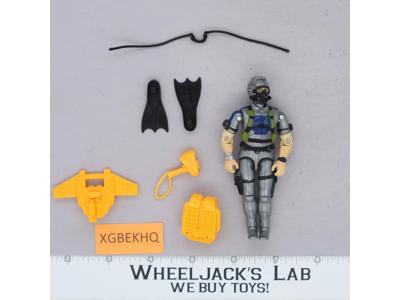 Wet-Suit V2 Special Mission Brazil 100% Complete 1986 G.I. Joe Hasbro Figure