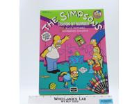 Crayon-By-Number The Simpsons 1990 RoseArt Brand NEW SEALED