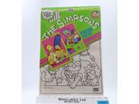 Poster Pen Set The Simpsons 1990 RoseArt Brand 11x16 NEW SEALED
