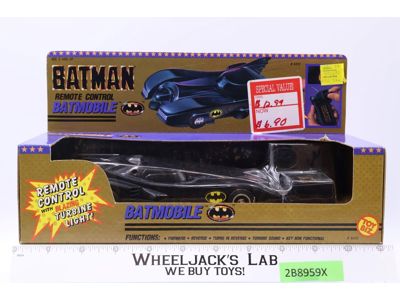 Remote Control Batmobile DC Comics Batman 1989 Toy Biz RC Car NEW SEALED