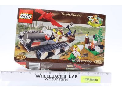 LEGO #5934 Track Master Adventurers Dino Explorer 88 pieces 2000 NEW SEALED