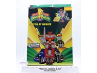 Crayon by Number Mighty Morphin Power Rangers 1994 Fasco LTD NEW SEALED