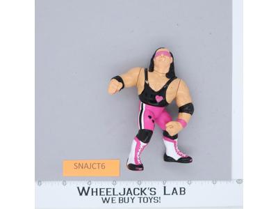 Bret Hart Pink Heart WWF WWE Hasbro Wrestling 1992 Titan Action Figure