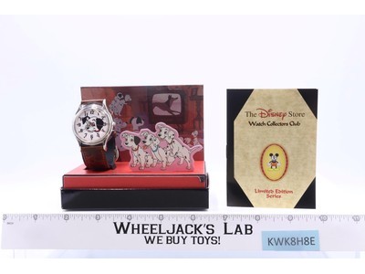 Lucky Collectors Club Wrist Watch 101 Dalmatians 1992 Fossil Disney Store NEW