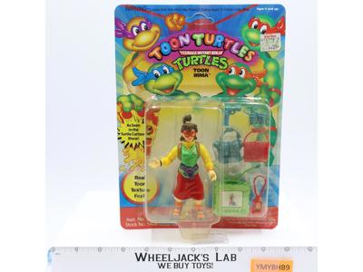 Toon Irma Teenage Mutant Ninja Turtles TMNT 1992 Playmates UNPUNCHED MOSC NEW