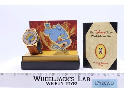 Genie Collectors Club Wrist Watch Aladdin 1993 Fossil Disney Store NEW