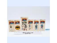 Lot Super Friends Applique & Dimensional Stickers X6 DC Comics NEW