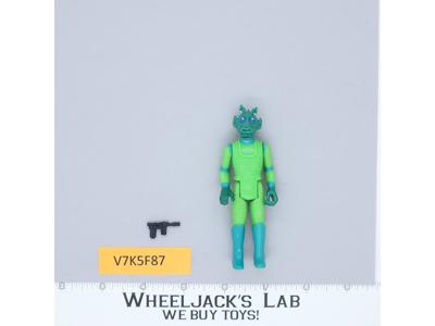Greedo 100% Complete Star Wars 1978 Vintage Kenner Action Figure NO REPRO