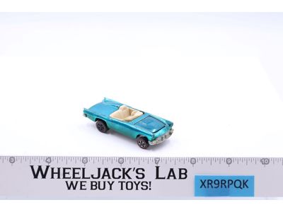Classic '57 Bird Aqua 1968 Hot Wheels Mattel Vintage Redline RL