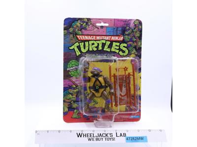 Donatello Fan Club Flyer TMNT 1988 Playmates Action Figure NEW MOSC SEALED
