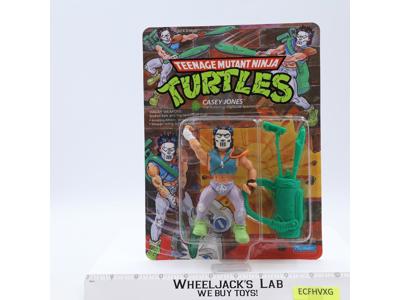 Casey Jones Teenage Mutant Ninja Turtles TMNT 1989 Playmates UNPUNCHED MOSC NEW